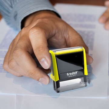 TRODAT 4912 ШТАМП ДЛЯ ДИЗАЙНА КОРПОРАТИВНОГО ЛИЧНОГО ОФИСА 6 СТРОК + ЛАСТИК
