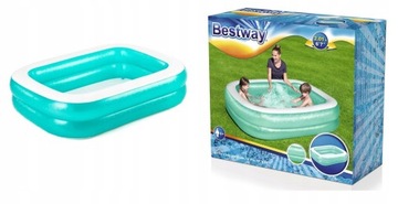 БОЛЬШОЙ НАДУВНОЙ СЕМЕЙНЫЙ БАССЕЙН 201x150x51см BESTWAY