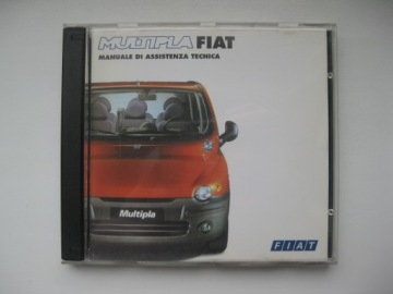Fiat Multipla 04/2000 руководство по ремонту Оригинальный компакт-диск Fiat Multipla