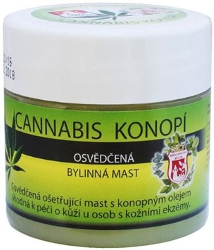 ZIOŁOWA Maść z KONOPI na SUCHĄ skórę, EGZEMĘ 150ml