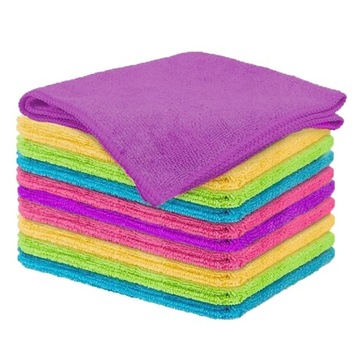 10x MIĘKKA ŚCIERKA PACLAN ŚCIERECZKA Z MIKROFIBRY DUŻA 30x40cm MEGA JAKOŚĆ