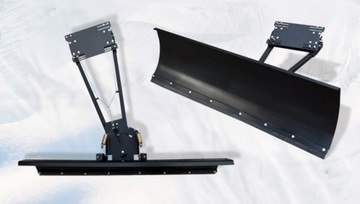 PŁUG DO QUADA ATV DŁUGOŚĆ 150 CM KOLOR CZARNY