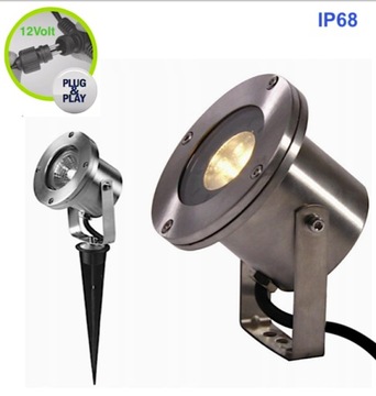 Reflektor led wodoszczelny IP68,lampy ogrodowe 12V
