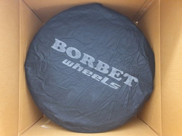 4× DISK HLINÍK BORBET 7.5" X 19" 5X112 ET 40