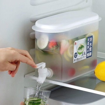 Fityle Fridge 3,5 л Кувшин для воды Контейнер для напитков и лимонного сока