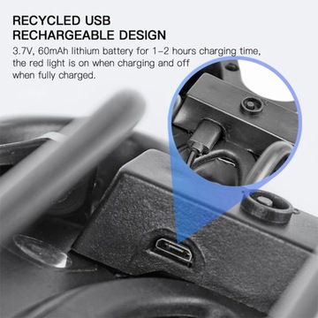 Велосипедное седло с задним фонарем, черное