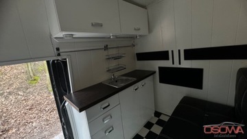 Renault Trafic II Kabina 2.0 dCi 115KM 2010 Renault Trafic long Kamper 2.0dci lozko lodowka kuchenka ,tv 2x markiza z, zdjęcie 11