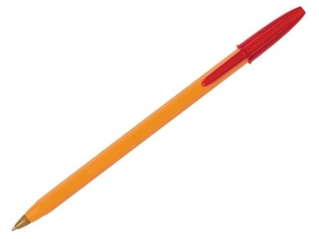 DŁUGOPIS BIC ORANGE CZERWONY
