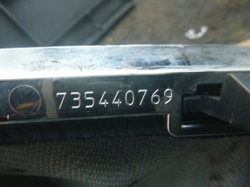 MĚCH CHRÓM RÁMEČEK ZVEDÁK FIAT BRAVO II 2 07- 735440769