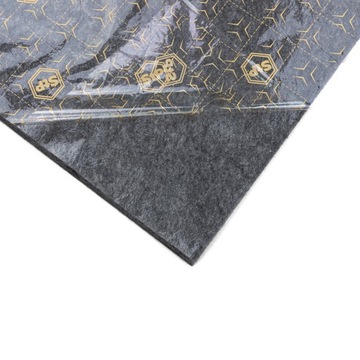 Фетровый коврик самоклеящийся, гасящий хруст пластика, 75х100х1см.