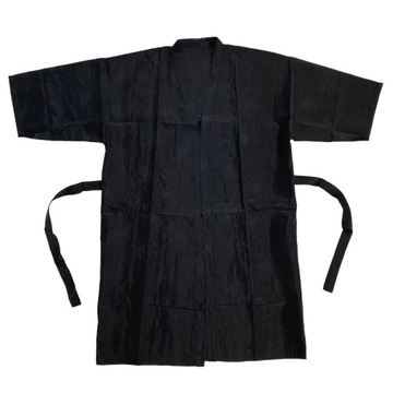 SZLAFROK DAMSKI SALONU SPA KIMONO PODOMKA CZARNY