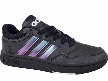 ADIDAS HOOPS 3.0 K GZ9671 BUTY DAMSKIE TRAMPKI CZARNE