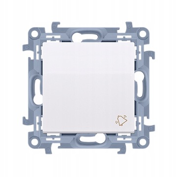 SIMON 10 PRZYCISK DZWONEK CD1.01/11 BIAŁY