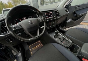 Seat Ateca SUV 1.5 EcoTSI 150KM 2019 Seat Ateca 1.5TSI DSG navi GWARANCJA bezwypadkowy zarejestrowana, zdjęcie 19