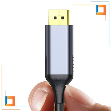 CO2 DISPLAYPORT VGA КАБЕЛЬ-АДАПТЕР КОНВЕРТЕР FULL HD 60 Гц 2M