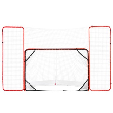 Ворота хокейні з упор зворотного ходу і цілями Street Outdoor Steel Хокей Net 72"