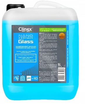 CLINEX NANO PROTECT GLASS 5L SUPER PŁYN DO MYCIA SZYB I SZKŁA