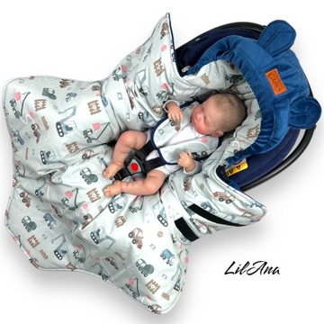 зимний плед на автокресло, теплый автомобильный чехол, большой