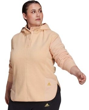 ADIDAS Sweatshirt Golden Logo Sherpa H11336