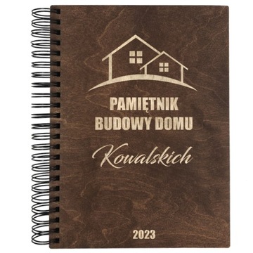 ALBUM NA ZDJĘCIA KRONIKA Z BUDOWY DOMU PAMIĄTKA PREZENT NA PARAPETÓWKĘ