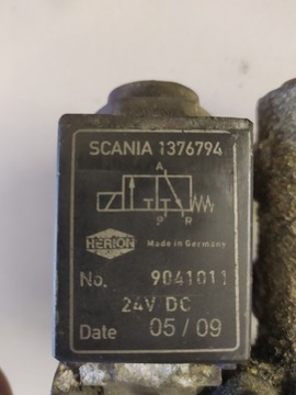 МАГНИТНЫЙ КЛАПАН SCANIA СОЛЕНОИДНЫЙ КЛАПАН 1376794