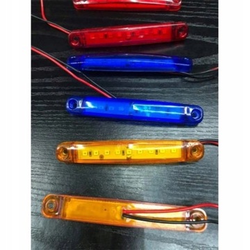 9LED Lights габаритные фонари 12В 24В 10 шт.