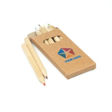 РЕКЛАМНЫЕ МЕЛКИ С УФ-ПРЕЧАТКОЙ С ЛОГОТИПОМ CAMI UV CRAYONS 50 ШТ.