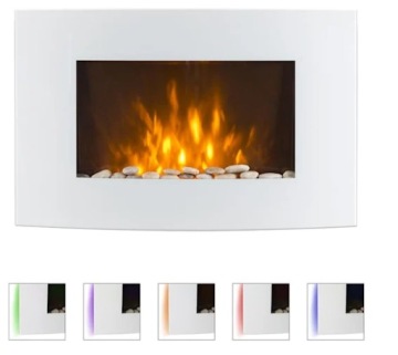 Электрический каминный тепловентилятор 2000 Вт R23-317