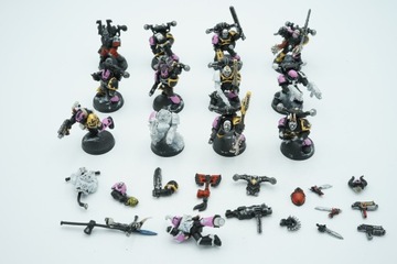 Warhammer 40k Chaos Space Marines zestaw 13 figurek plastik