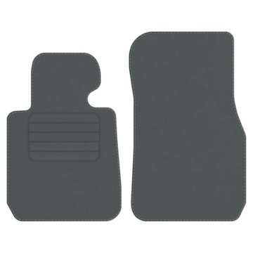 BMW 3 GT F34 dywaniki welur COMFORT SZARE PRZODY