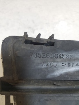 MŘÍŽKA NÁRAZNÍKU LEVÝ FIAT IDEA 735363045