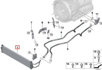 BMW 5 G30 G31 G32 G11 G12 G14 G15 G16 МАСЛО КОРОБКИ КОРОБОК 17218619387