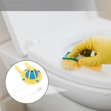 КОМПЛЕКТ ТУАЛЕТНОЙ ЗАСЛОНКИ СЛИВНОЙ КЛАПАН ДЛЯ УНИТАЗА Удерживает ВОДУ