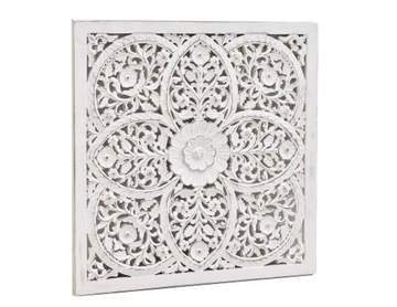 Indyjski panel ścienny malowany przecierany decor