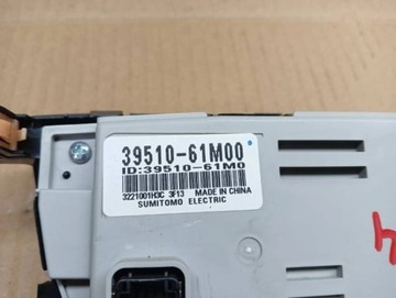SUZUKI SX4 S-CROSS PANEL ŘÍZENÍ VENTILACE KLIMATIZACE 39510-61M00