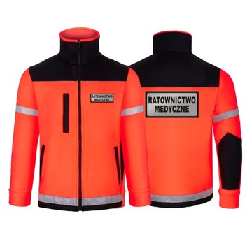 POLAR FLUO ODBLASKI RATOWNIK MEDYCZNY XXL