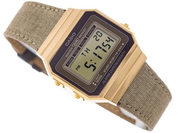 DAMSKI ZEGAREK CASIO A700WEGL-5AEF VINTAGE RETRO