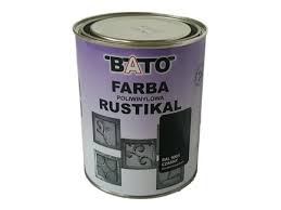 FARBA RUSTIKAL Poliwinylowa GRAFIT 800 ml. BATO