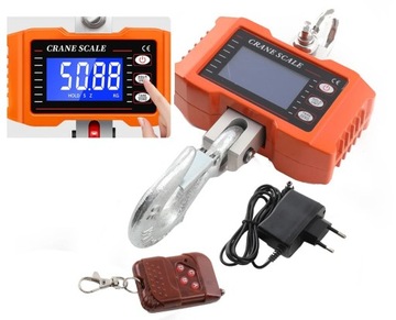 Электронные крюковые весы 1000 кг, подвесной промышленный пульт дистанционного управления, 1 т, дисплей