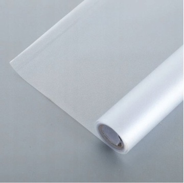 GRUBA FOLIA MLECZNA MATOWA OKLEINA DO SZYB OKIEN 152X50 SZRONIONA SZYBA