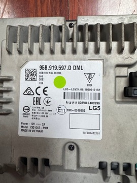 DISPLEJ PORSCHE MACAN FACELIFT 95B.919.597