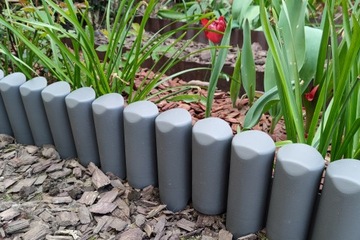 GARDEN PALISADE UV Графитовый / Серый край садового забора 240см