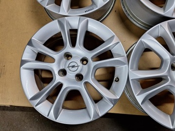 4× DISK HLINÍK OPEL OE 6.0" X 16" 4X100 ET 40