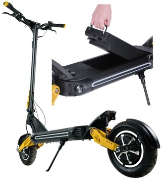 Hulajnoga Elektryczna z wyjmowaną baterią. VSETT 10 Apex Bateria wyjmowana