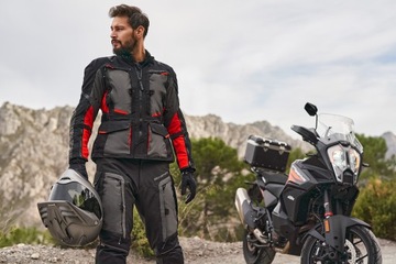Текстильная туристическая мотоциклетная куртка SHIMA HERO 2.0 БЕСПЛАТНО
