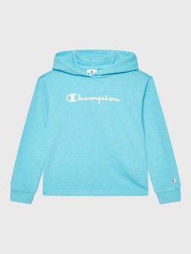CHAMPION Bluza 404601 Niebieski Custom Fit