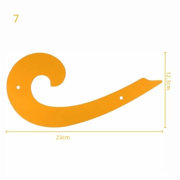 Стиль №4 Набор прозрачных облачных линеек