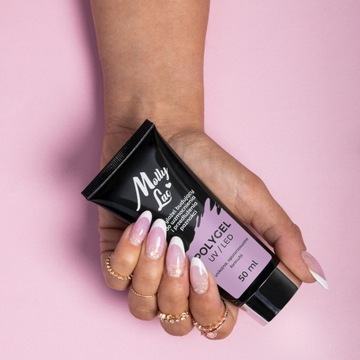 НАБОР 3 x 30 мл АКРИЛОВЫЙ ГЕЛЬ АКРИЛГЕЛЬ ПОЛИГЕЛЬ БЕЗ ГЕМЫ MOLLY LAC