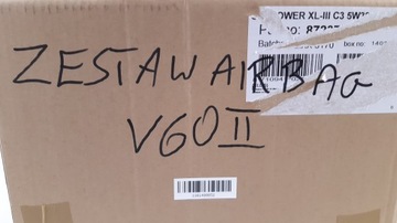 КОМПЛЕКТ ПОДУШЕК БЕЗОПАСНОСТИ VOLVO V60 II P39825814, P031663065