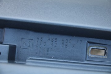 DESKA ROZDĚLOVAČE KONZOLA KOKPIT PEUGEOT 508 I 9688550677